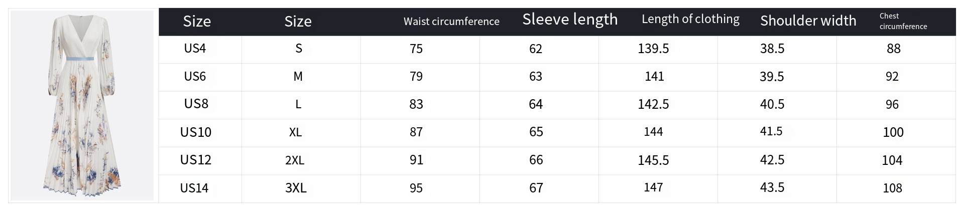 Elegant Floral Maxi Dress Women Long Sleeve Boho A-Line Pleated Dresses